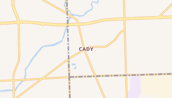 Cady, Michigan map
