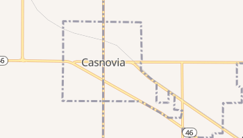 Casnovia, Michigan map