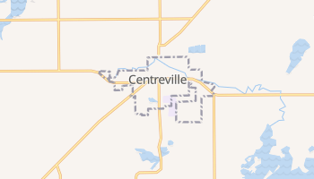 Centreville, Michigan map