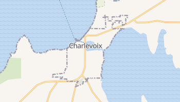 Charlevoix, Michigan map