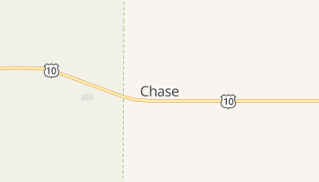 Chase, Michigan map