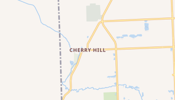 Cherry Hill, Michigan map