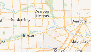 Dearborn Heights, Michigan map