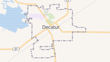 Decatur, Michigan map