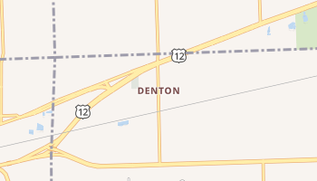 Denton, Michigan map