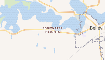 Edgewater Heights, Michigan map