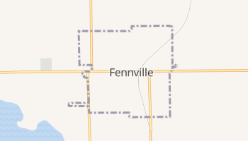 Fennville, Michigan map