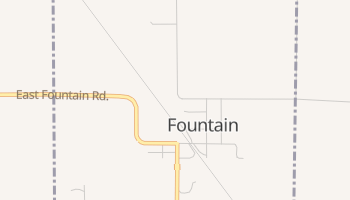 Fountain, Michigan map
