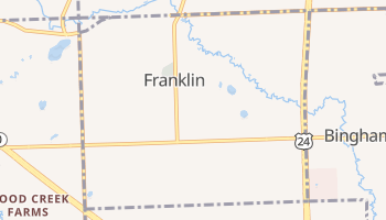 Franklin, Michigan map