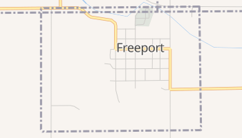 Freeport, Michigan map