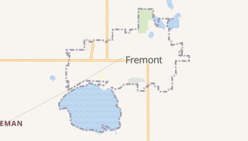 Fremont, Michigan map