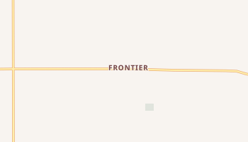 Frontier, Michigan map