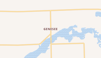 Genesee, Michigan map