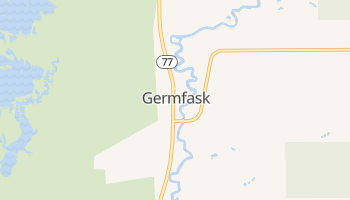 Germfask, Michigan map
