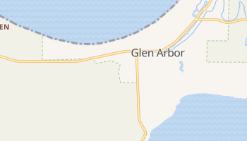Glen Arbor, Michigan map