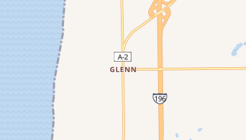 Glenn, Michigan map