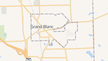 Grand Blanc, Michigan map