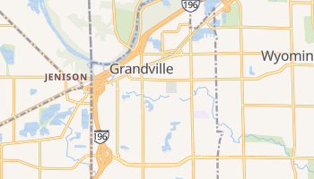 Grandville, Michigan map