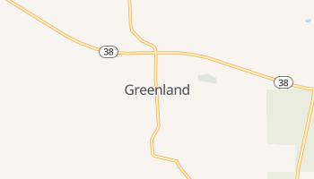 Greenland, Michigan map