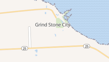 Grind Stone City, Michigan map