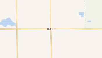 Hale, Michigan map