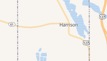 Harrison, Michigan map