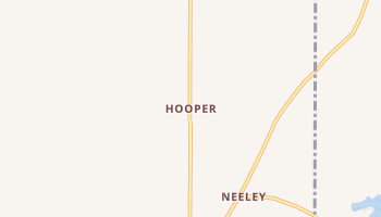 Hooper, Michigan map