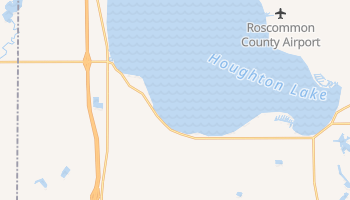 Houghton Lake, Michigan map