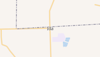 Ida, Michigan map