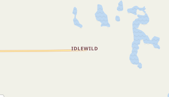 Idlewild, Michigan map