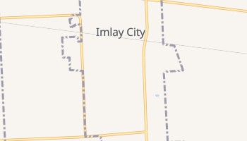 Imlay City, Michigan map
