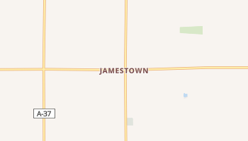 Jamestown, Michigan map
