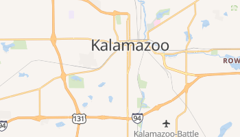 Kalamazoo, Michigan map