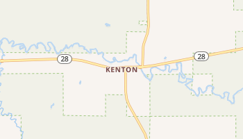 Kenton, Michigan map