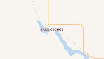 Lake George, Michigan map