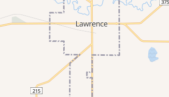 Lawrence, Michigan map