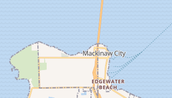 Mackinaw City, Michigan map