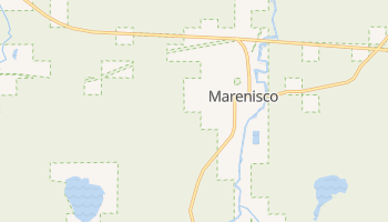 Marenisco, Michigan map