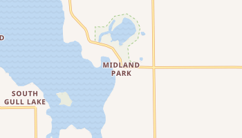 Midland Park, Michigan map