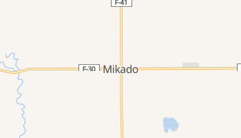 Mikado, Michigan map