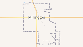 Millington, Michigan map