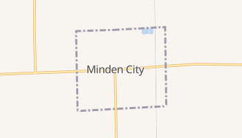 Minden City, Michigan map