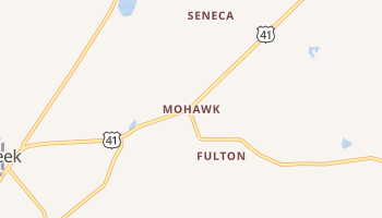 Mohawk, Michigan map
