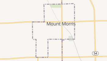 Mount Morris, Michigan map