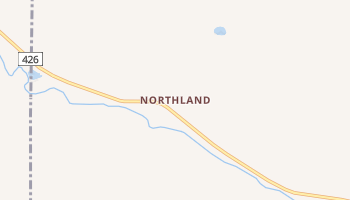 Northland, Michigan map