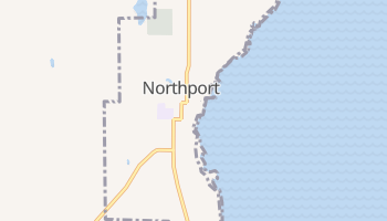Northport, Michigan map