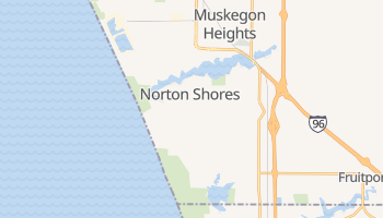 Norton Shores, Michigan map