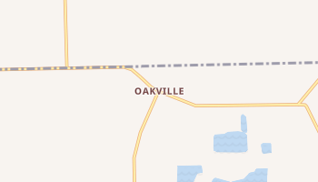 Oakville, Michigan map