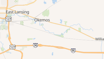 Okemos, Michigan map