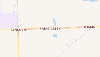 Paint Creek, Michigan map